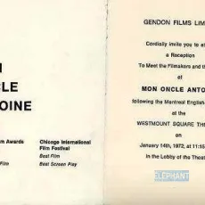 Mon oncle Antoine