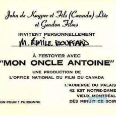 Mon oncle Antoine