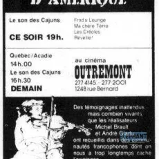 Le son des Français d'Amérique