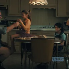 La petite et le vieux